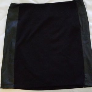 Forever 21- Edgy Black Mini Skirt